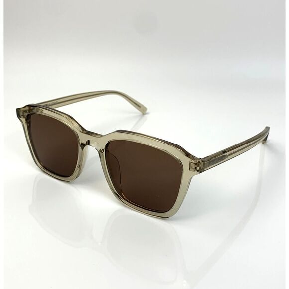 NEW SAINT LAURENT Sunglasses SL457 004 Yellow Brown Unisex Authentic main image 5